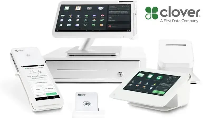 A screenshot of the Clover POS