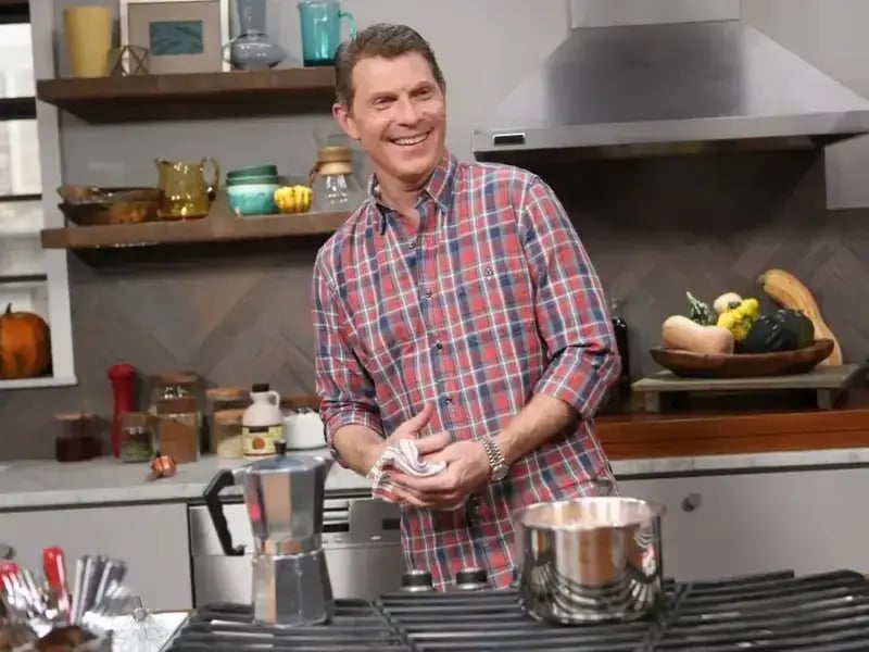 Booby Flay top chef on TV