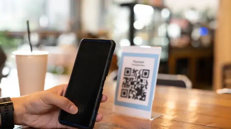 QR codes reduce printing and paper costs