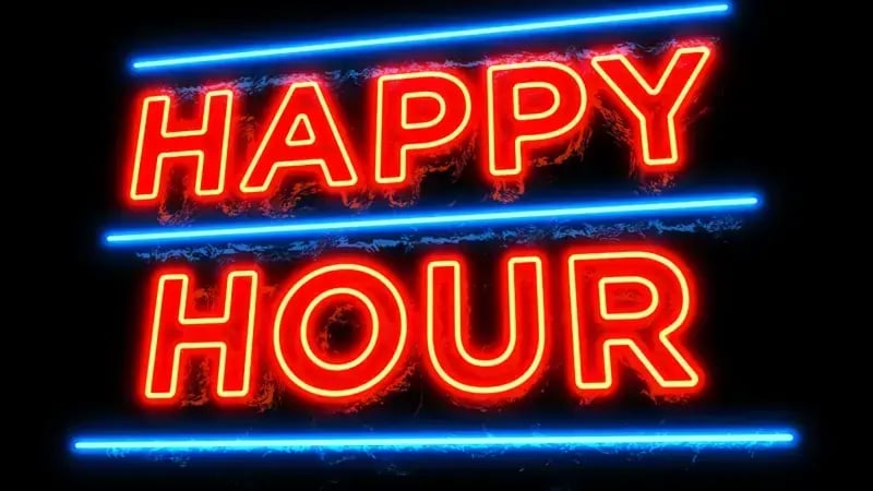 What is happy hour?