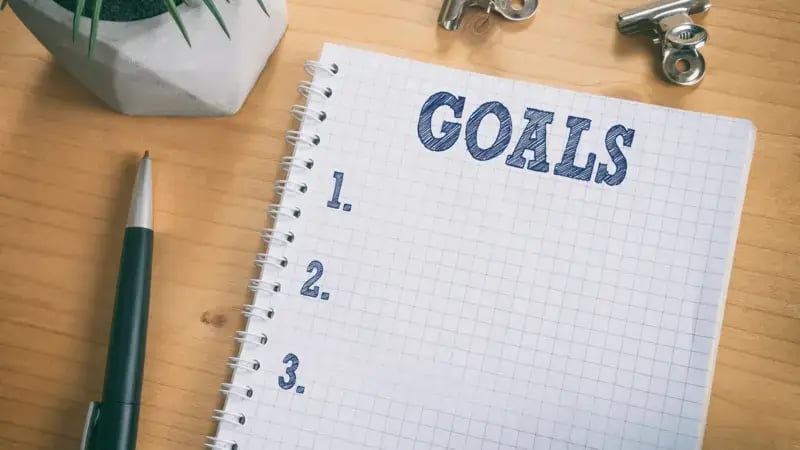Add staff training goals and a final review