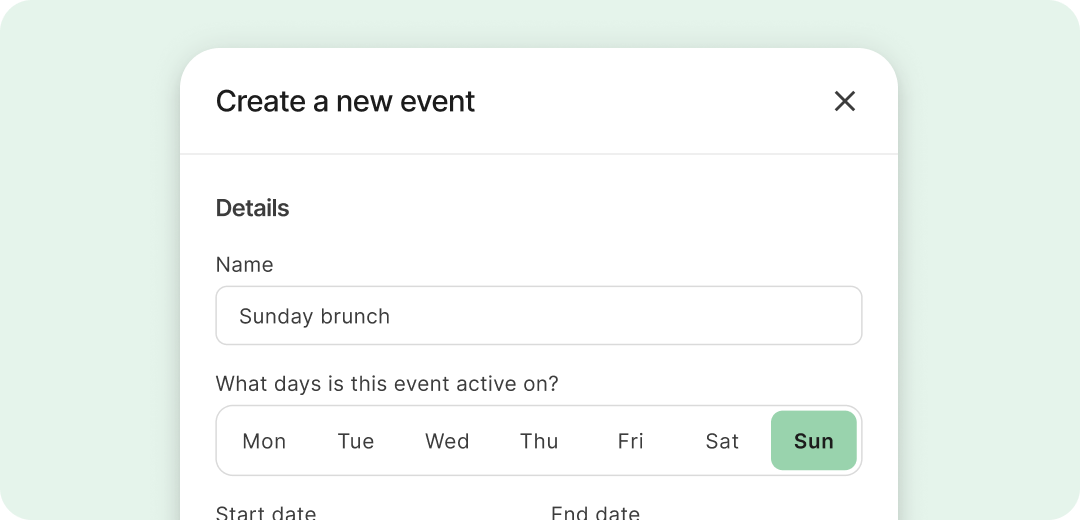 Create-your-event