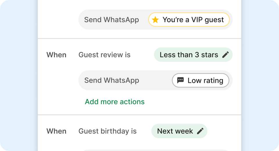 Let automation handle the follow-up