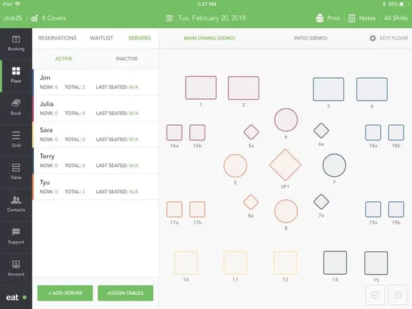 New Features: Server Management, Table Timers, and Customer Tags