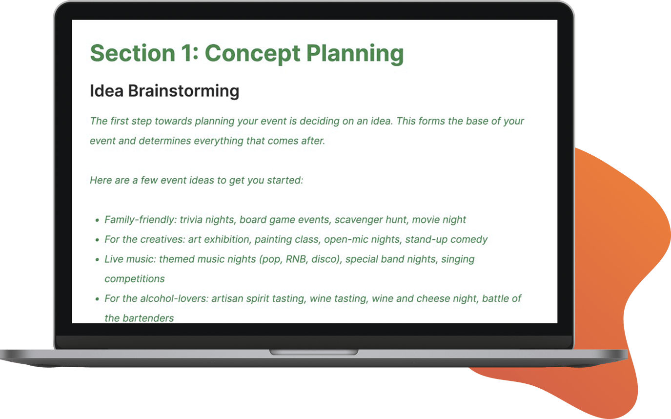 Free Restaurant Event Planning Checklist Download Free Restaurant Event Planning Checklist Download