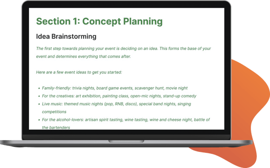 Restaurant Event Planning Checklist