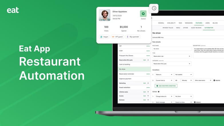 Eat app restaurant automation