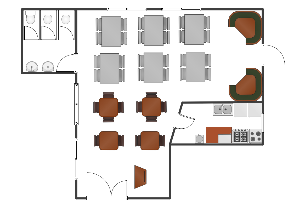 View Restaurant Layouts Floor Plans Pics Cafe Interior