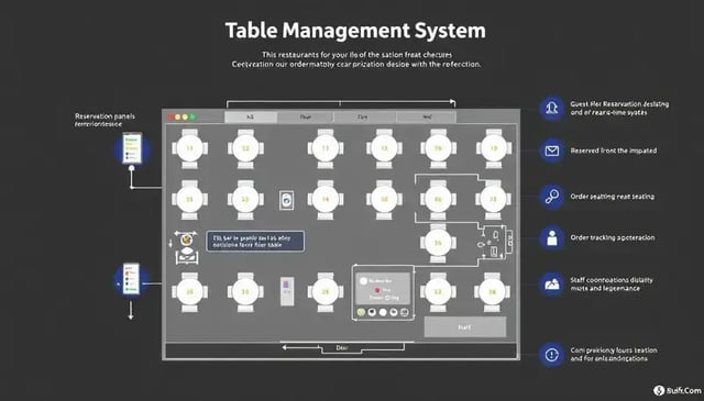 An overview of comprehensive table management in a restaurant setting.