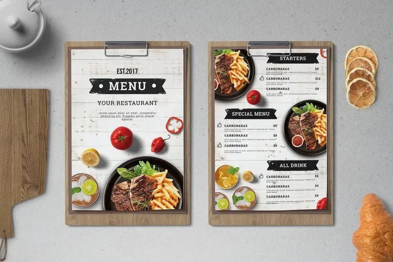 menu inspiration