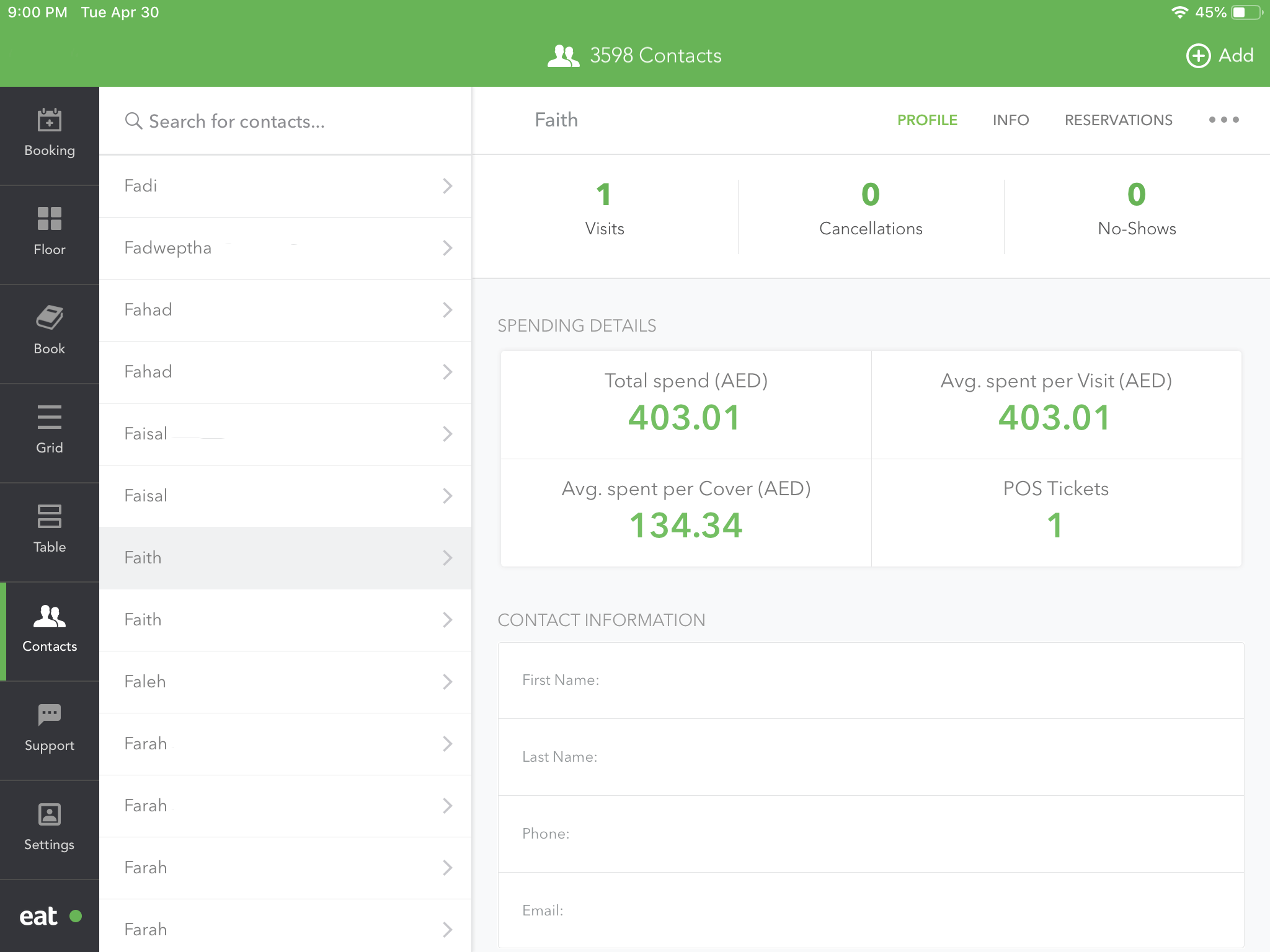 Micros POS Integration