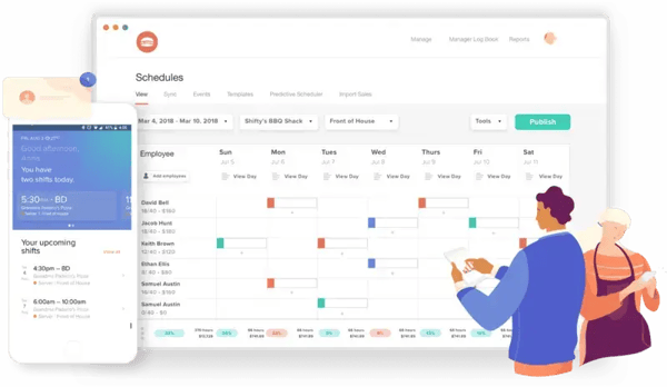 Employee scheduling tools
