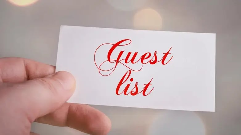 guest list