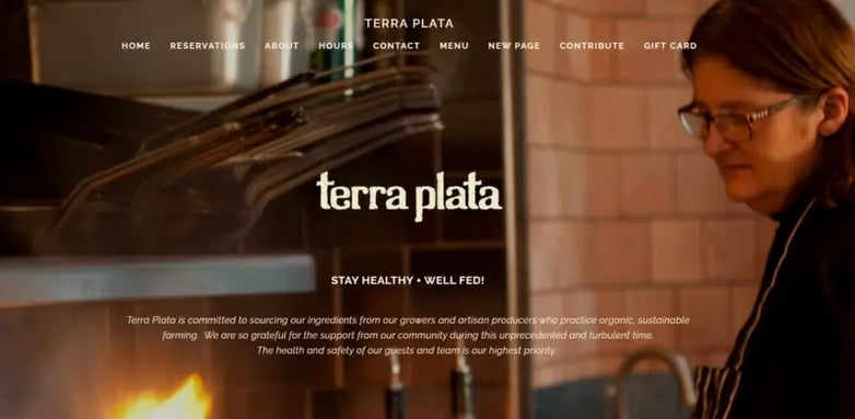 Terra Plata women-led restaurant