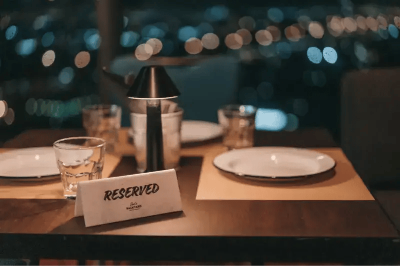 Take upcoming reservations to improve the fine dining service