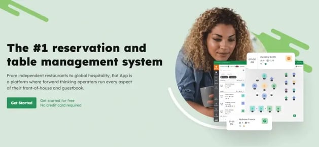 Eat App reservation and table management system