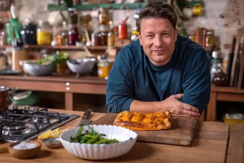 Jamie Oliver top chef on TV