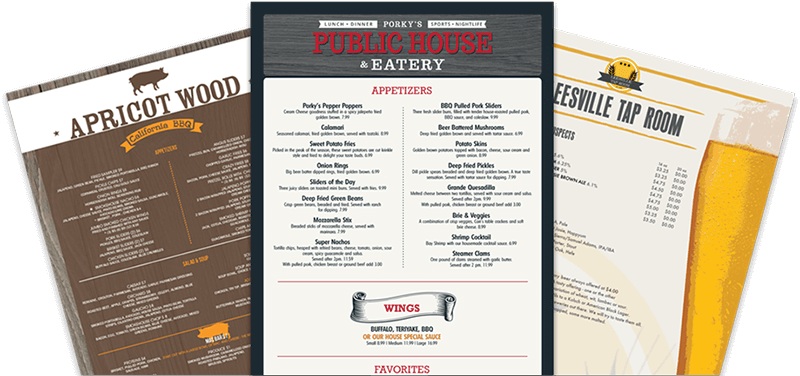 7 best sources for food menu templates