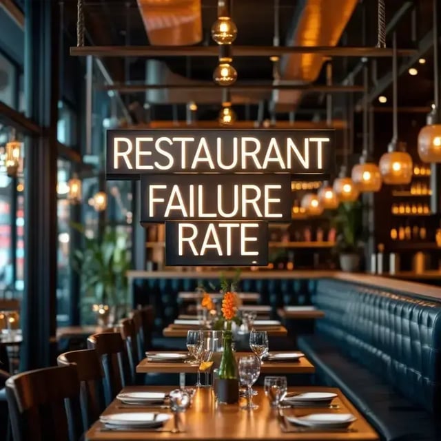 restaurant failure rate statistics