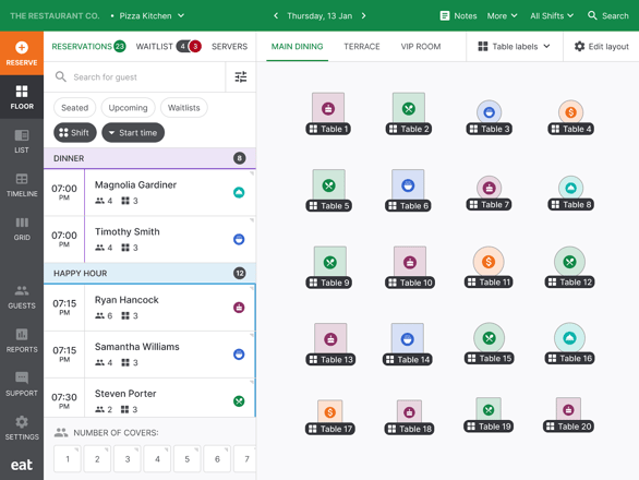 POS systems for restaurants