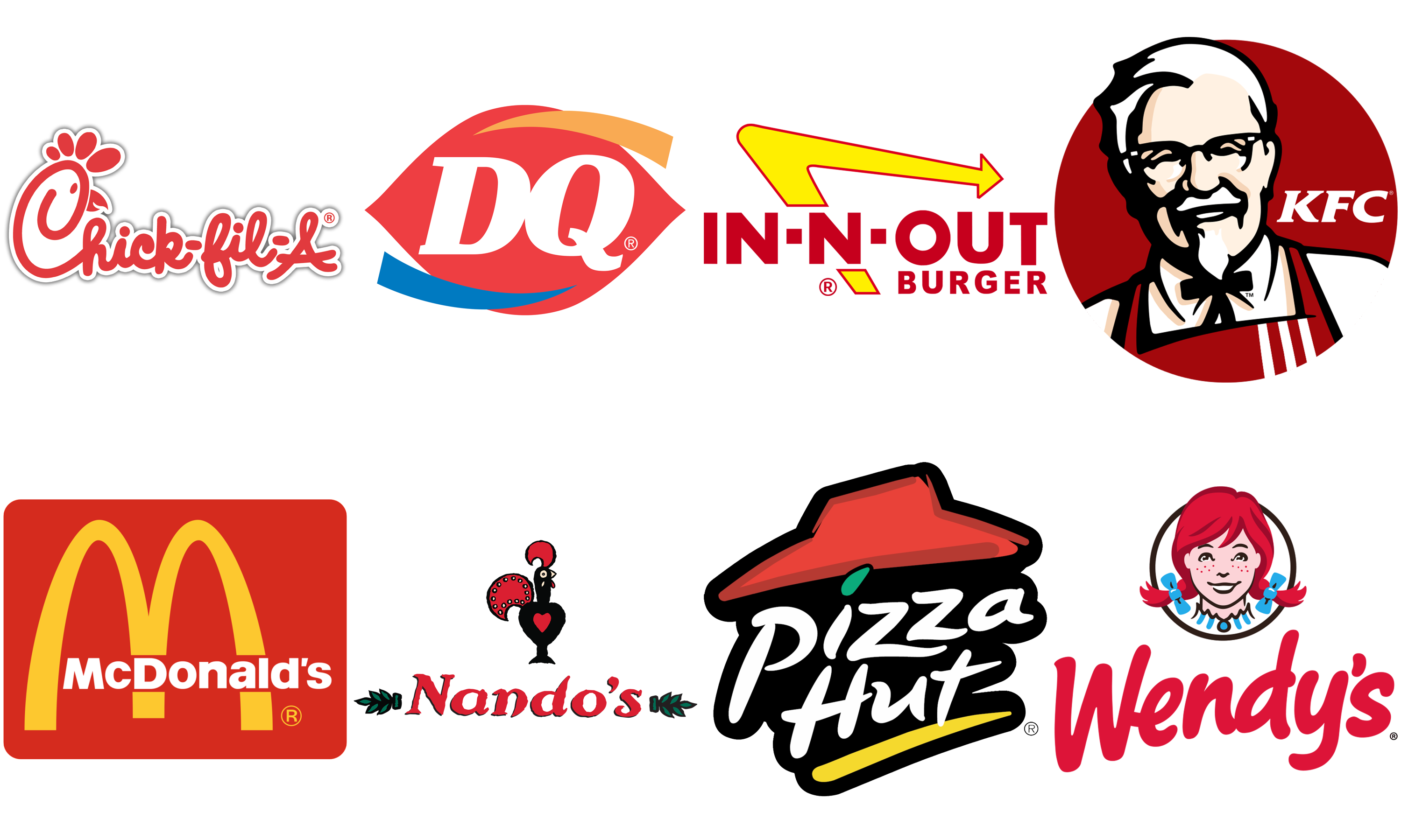 red pizza restaurant logos