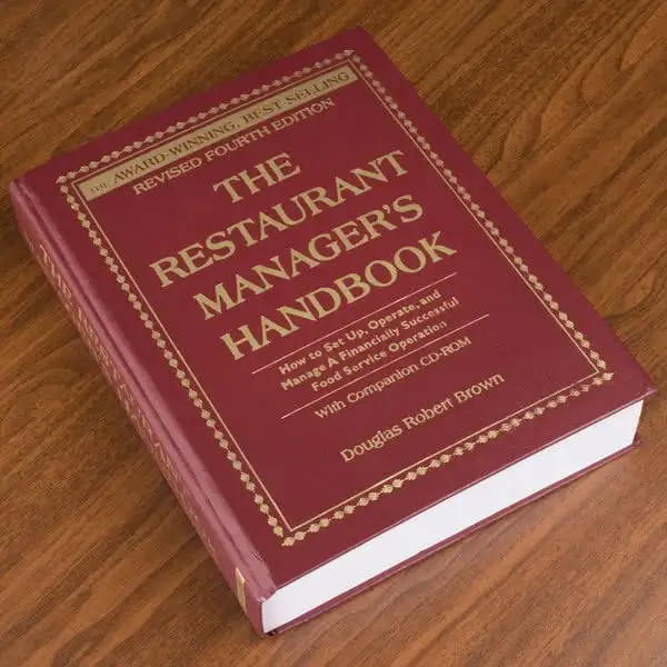 restaurant manager handbook